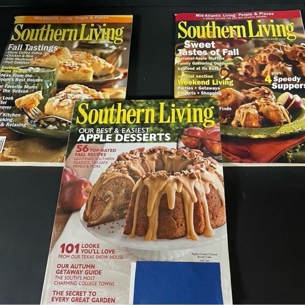 Southern Living Magazine - Fall Food & Home Collection (Assorted Covers)